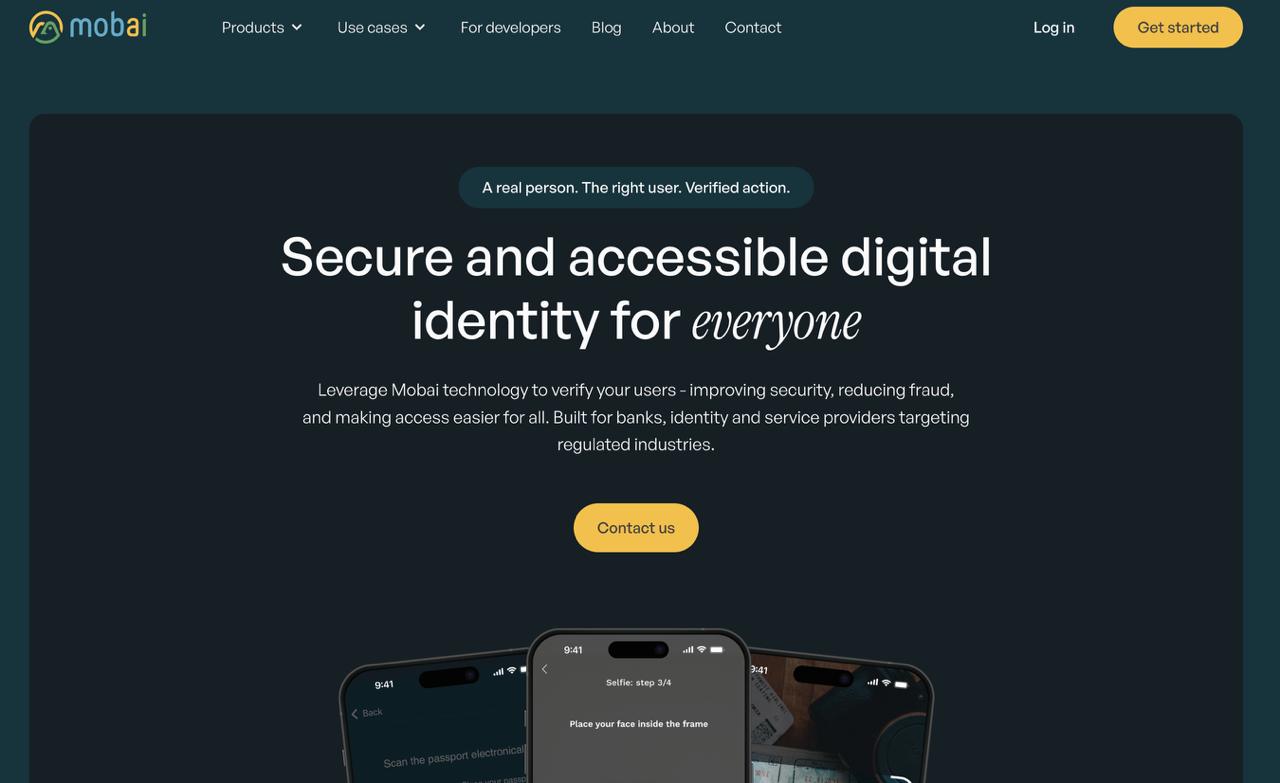 Mobai - Biometric authentication