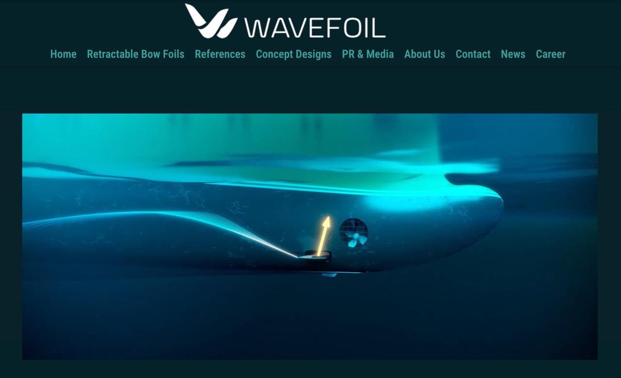 Wavefoil - Maritime wave propulsion