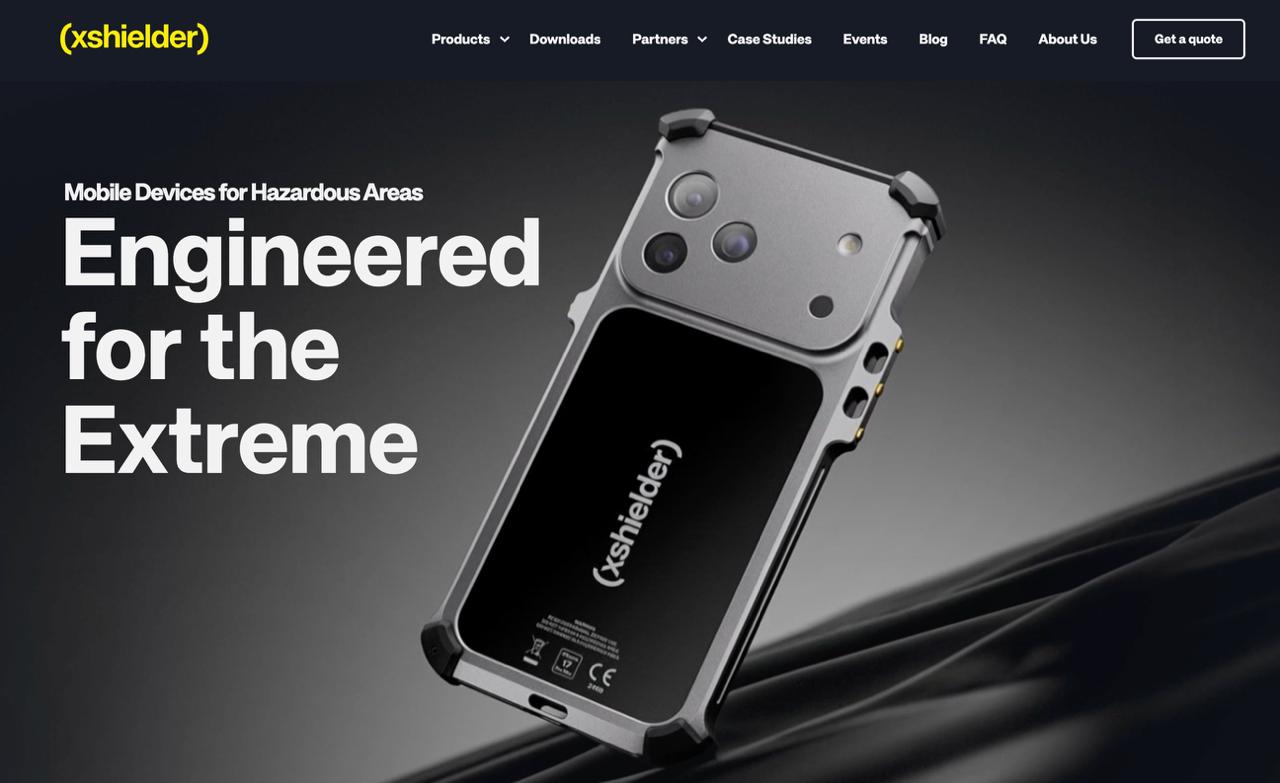 Xshielder - Industrial safety smartphones